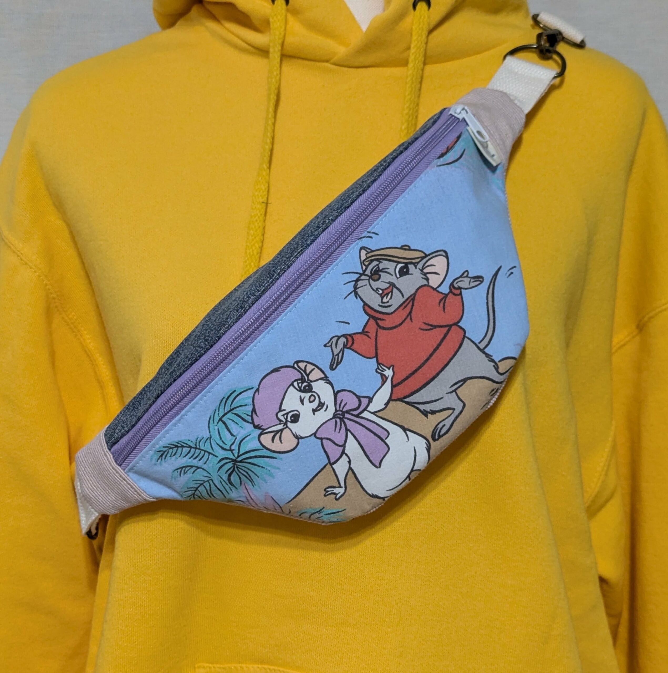 Sac banane "Mission kangourou" - Duo de choc