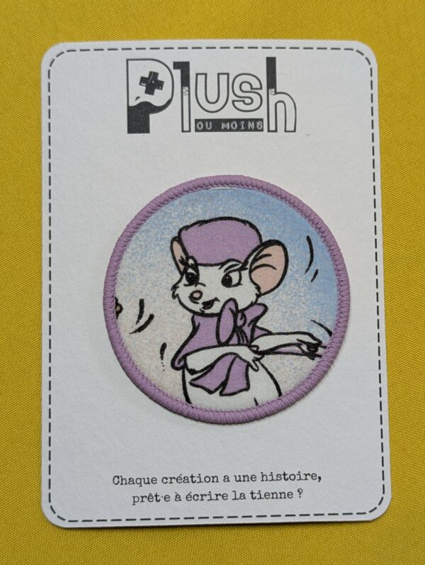 Patch thermocollant "rond" "Mission kangourou"