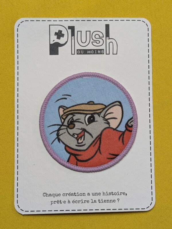 Patch thermocollant "rond" "Mission kangourou"