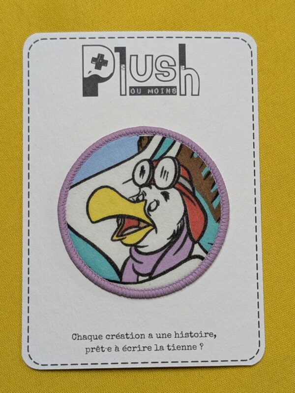 Patch thermocollant "rond" "Mission kangourou"