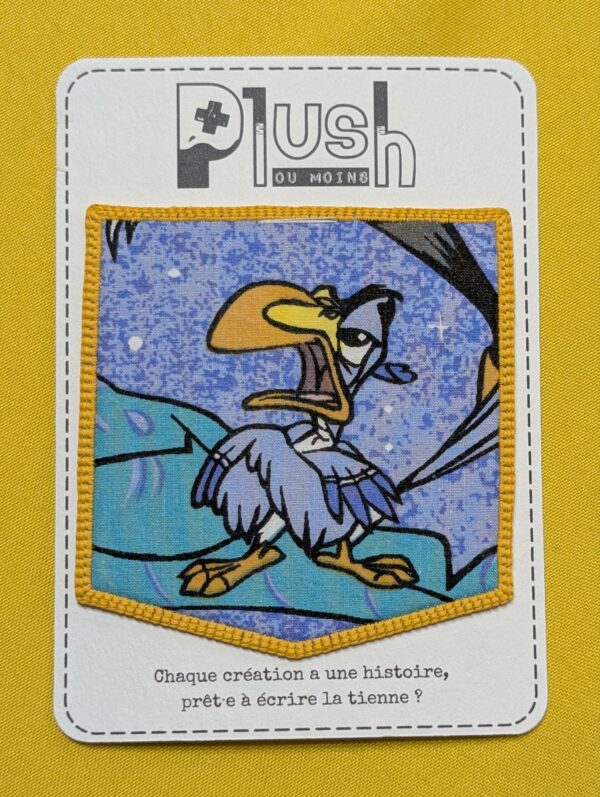 Patch thermocollant "effet poche" "Hakuna matata"