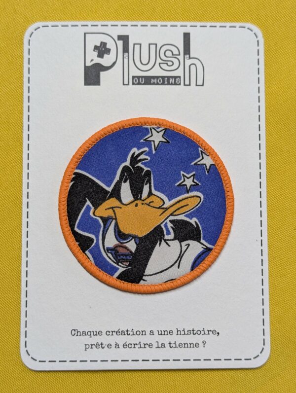 Patch thermocollant "rond" "Toon squad"