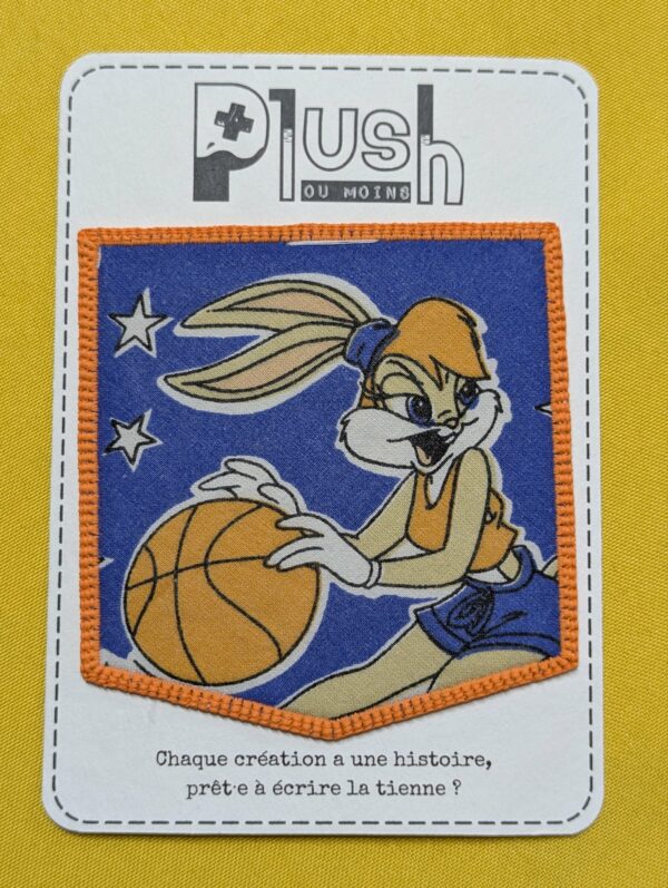 Patch thermocollant "effet poche" "Toon squad"