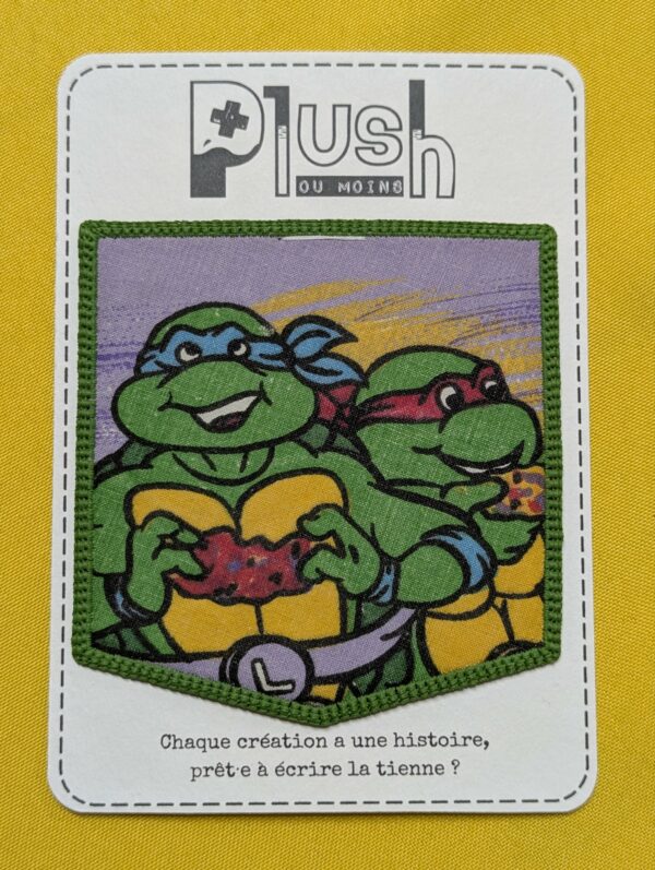 Patch thermocollant "effet poche" "Pizza party"