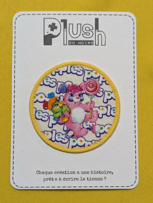 Patch thermocollant "rond" "Pop & fun"