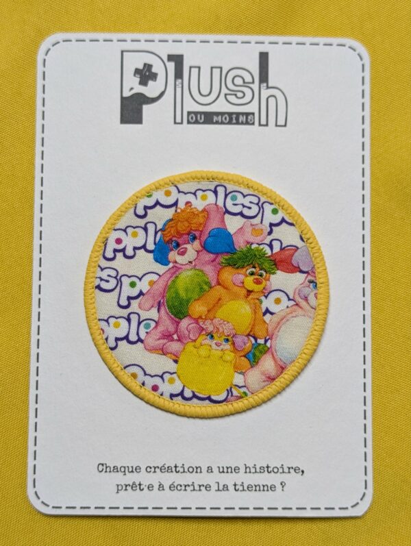 Patch thermocollant "rond" "Pop & fun"