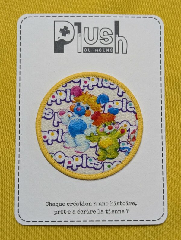 Patch thermocollant "rond" "Pop & fun"