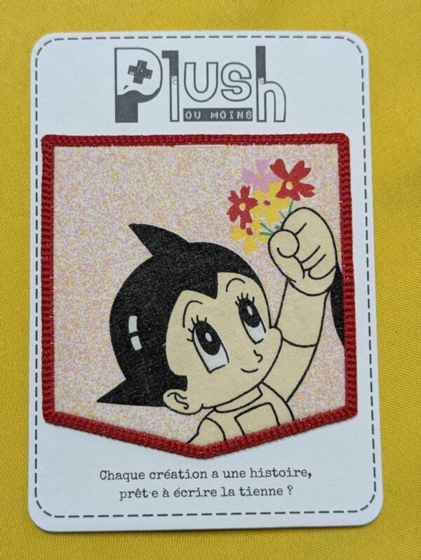 Patch thermocollant "effet poche" "Le héros du futur"