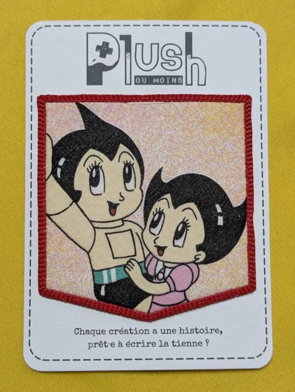 Patch thermocollant "effet poche" "Le héros du futur"