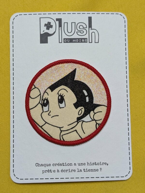 Patch thermocollant "rond" "Le héros du futur"