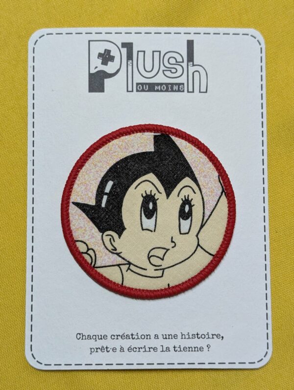 Patch thermocollant "rond" "Le héros du futur"