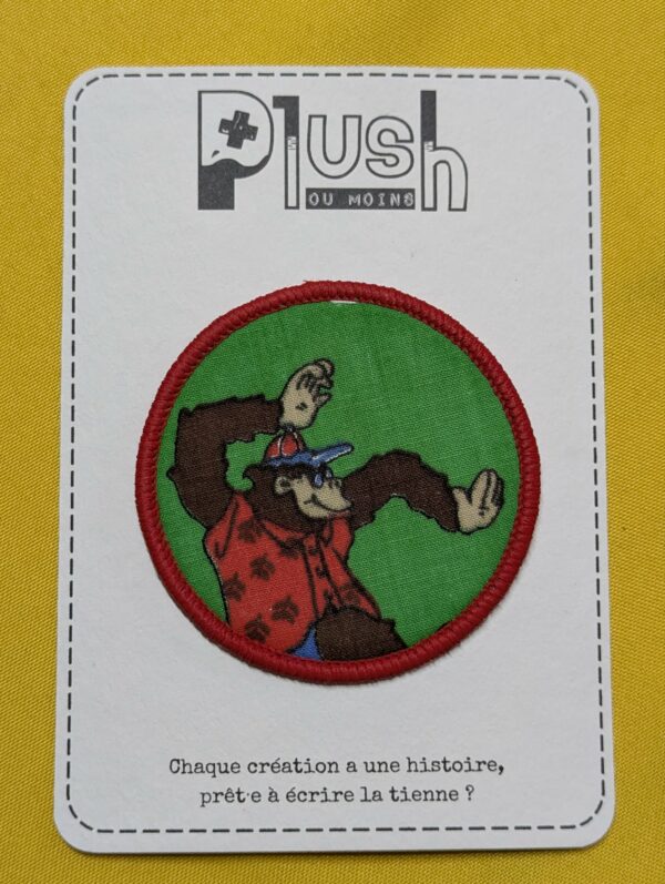 Patch thermocollant "rond" "Tiki vibes"