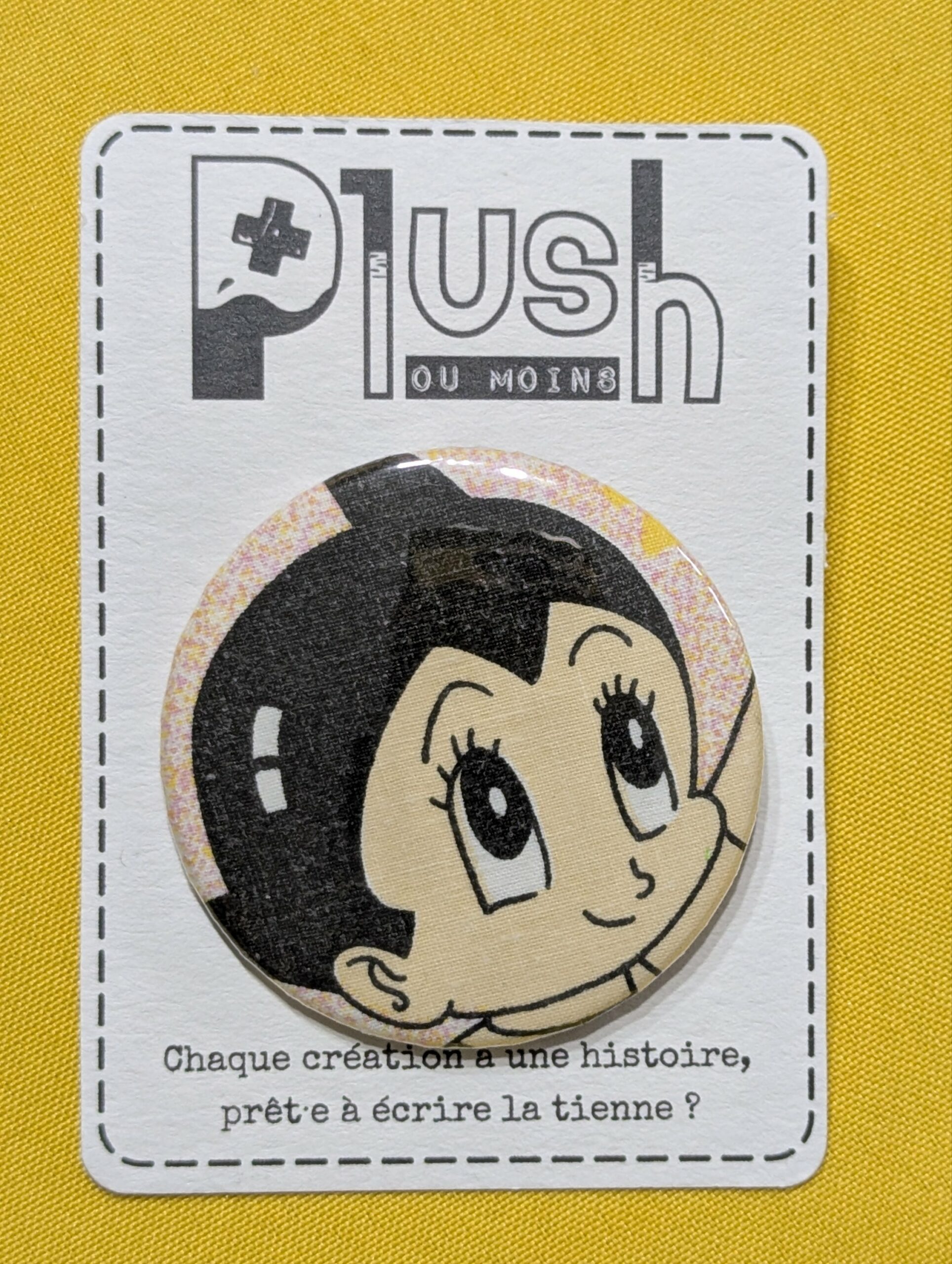 Badge "Le héros du futur"