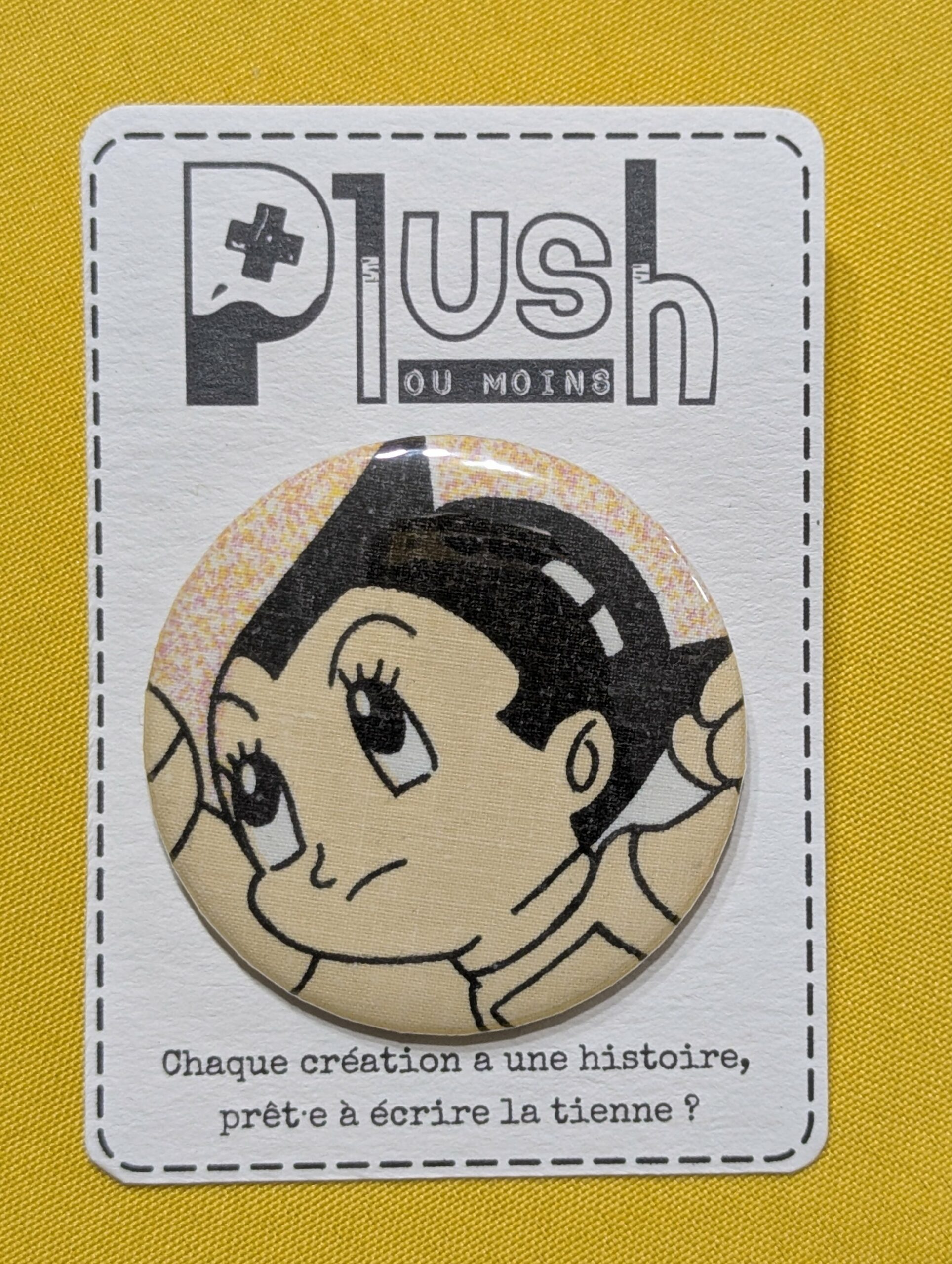 Badge "Le héros du futur"