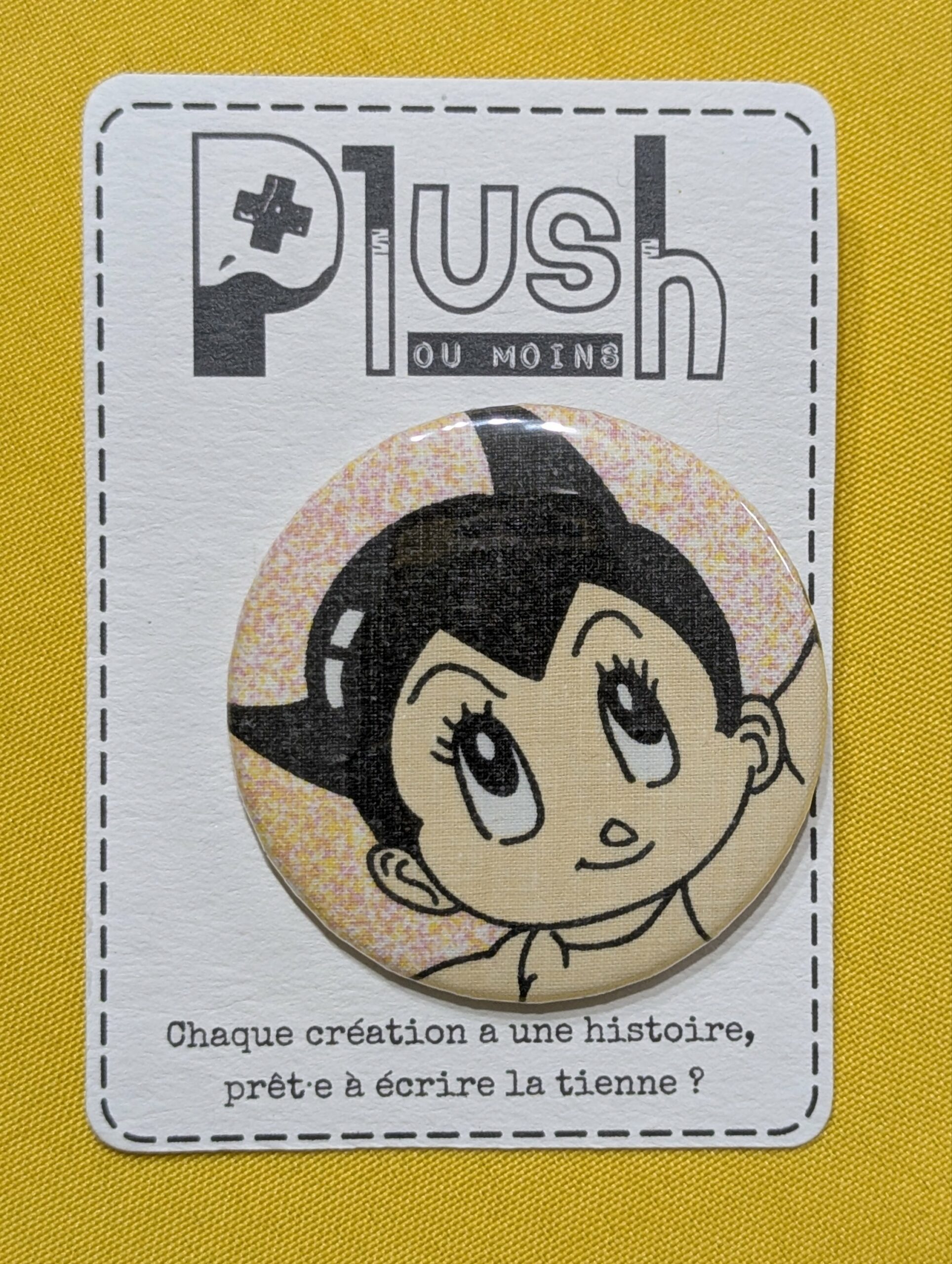 Badge "Le héros du futur"