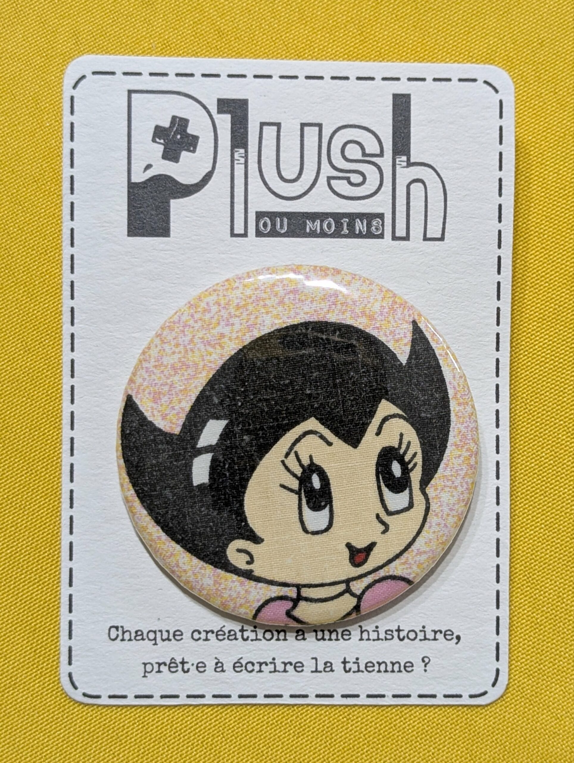 Badge "Le héros du futur"