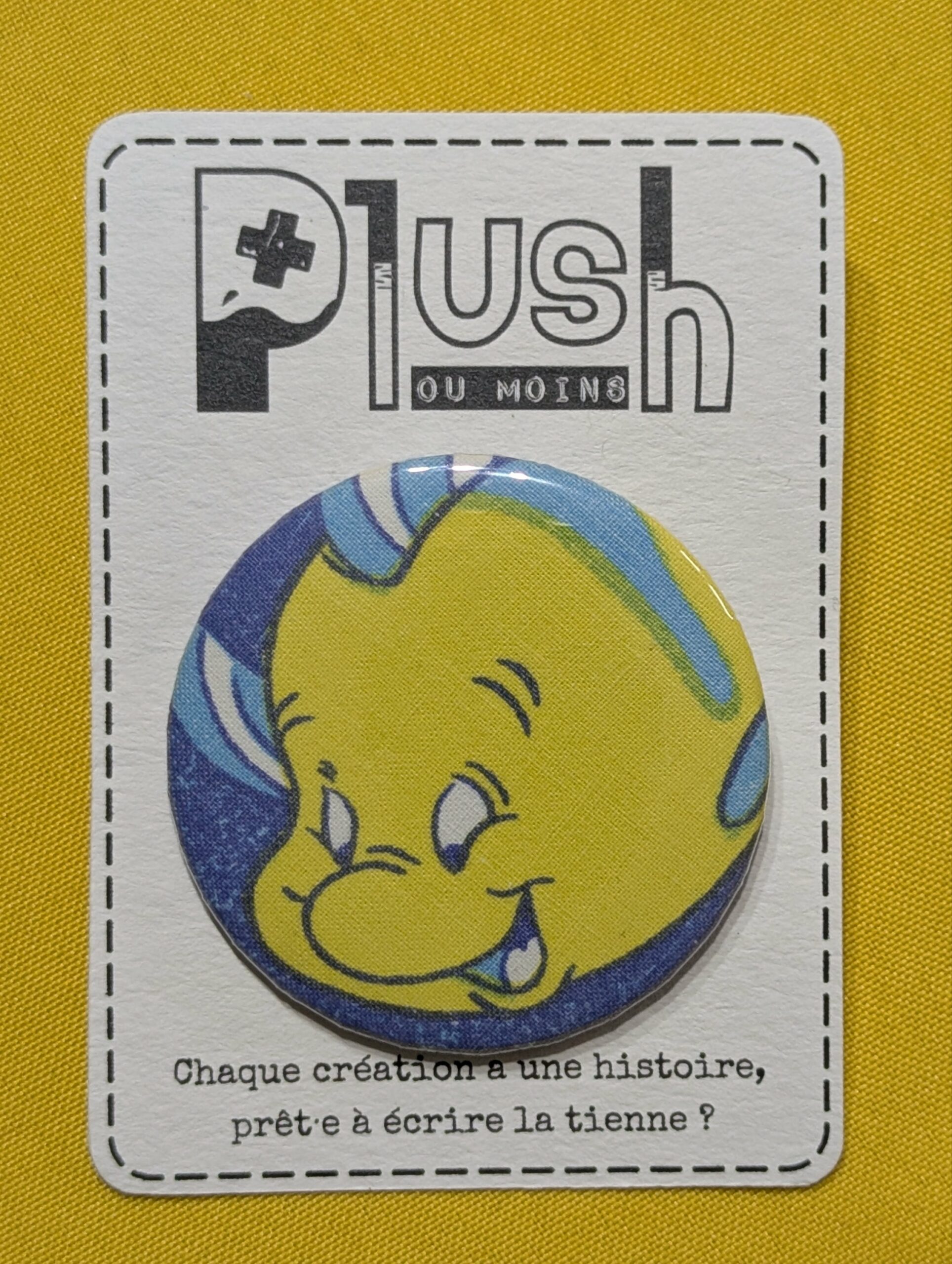 Badge "Partir là-bas"