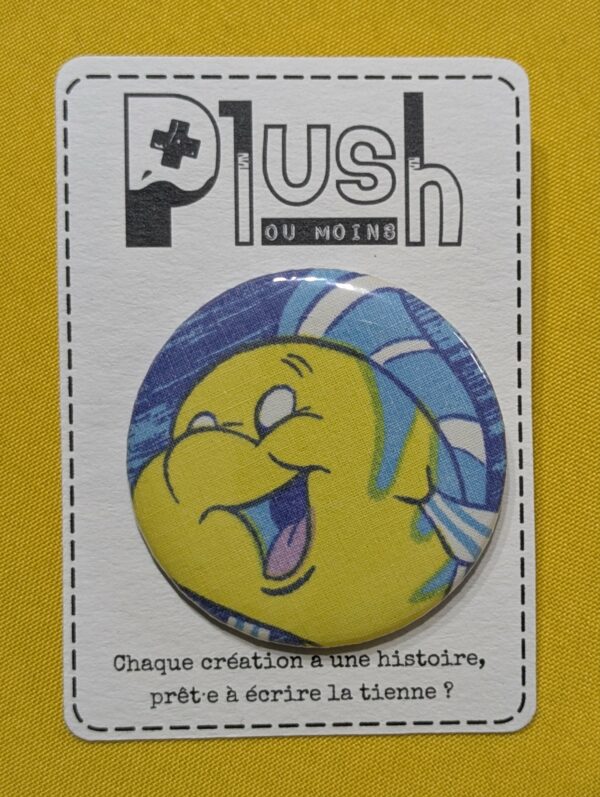 Badge "Partir là-bas"