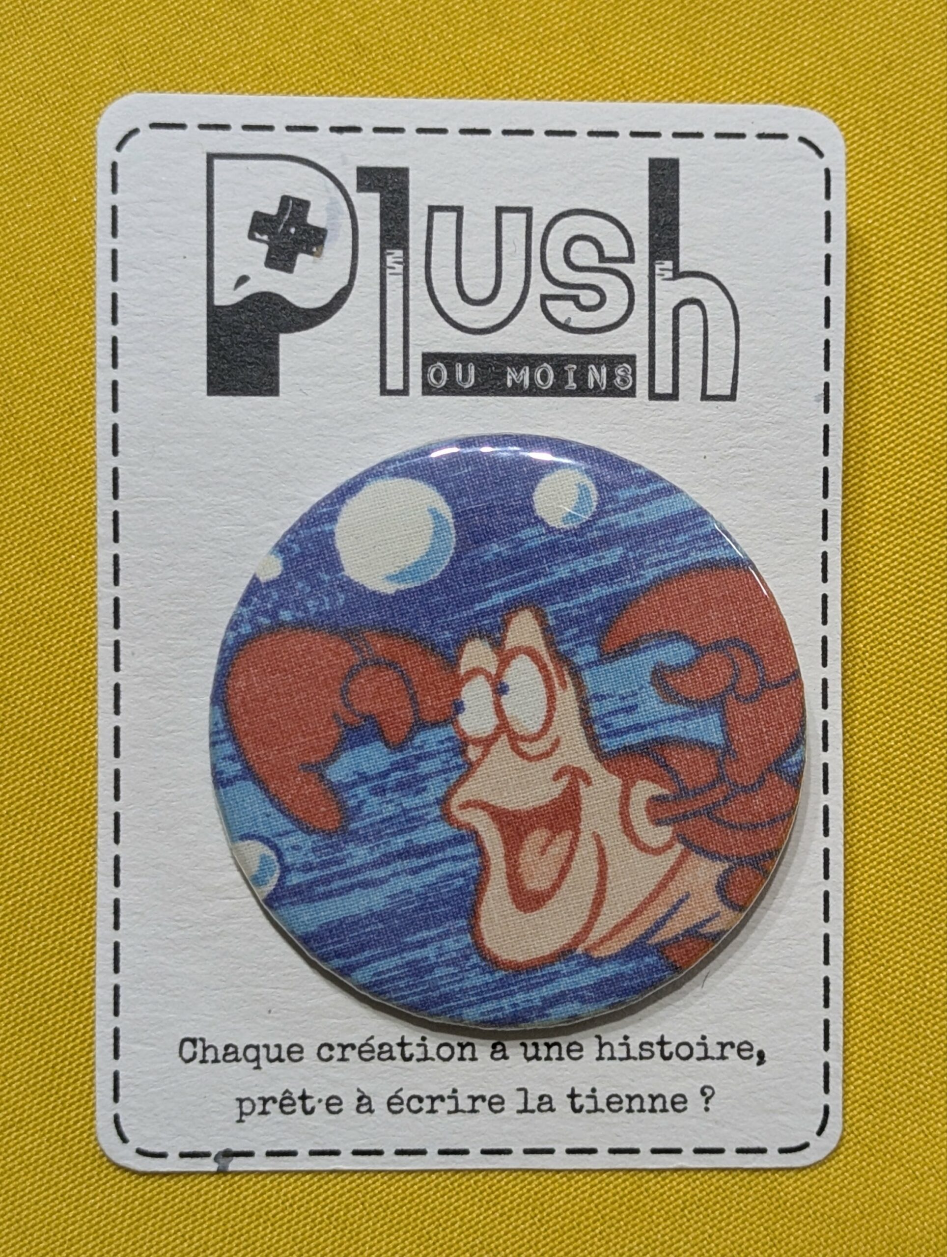 Badge "Partir là-bas"