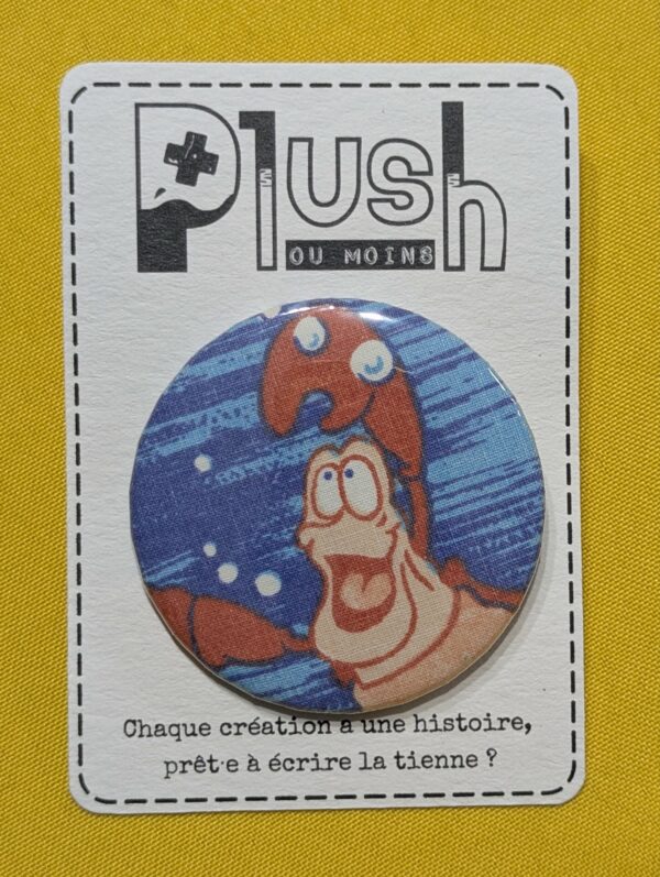 Badge "Partir là-bas"