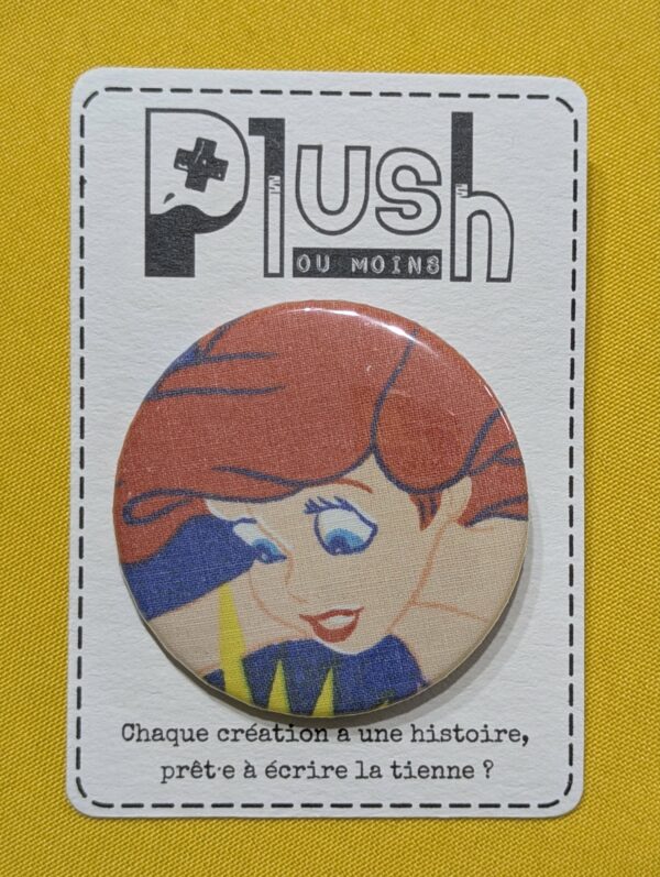 Badge "Partir là-bas"