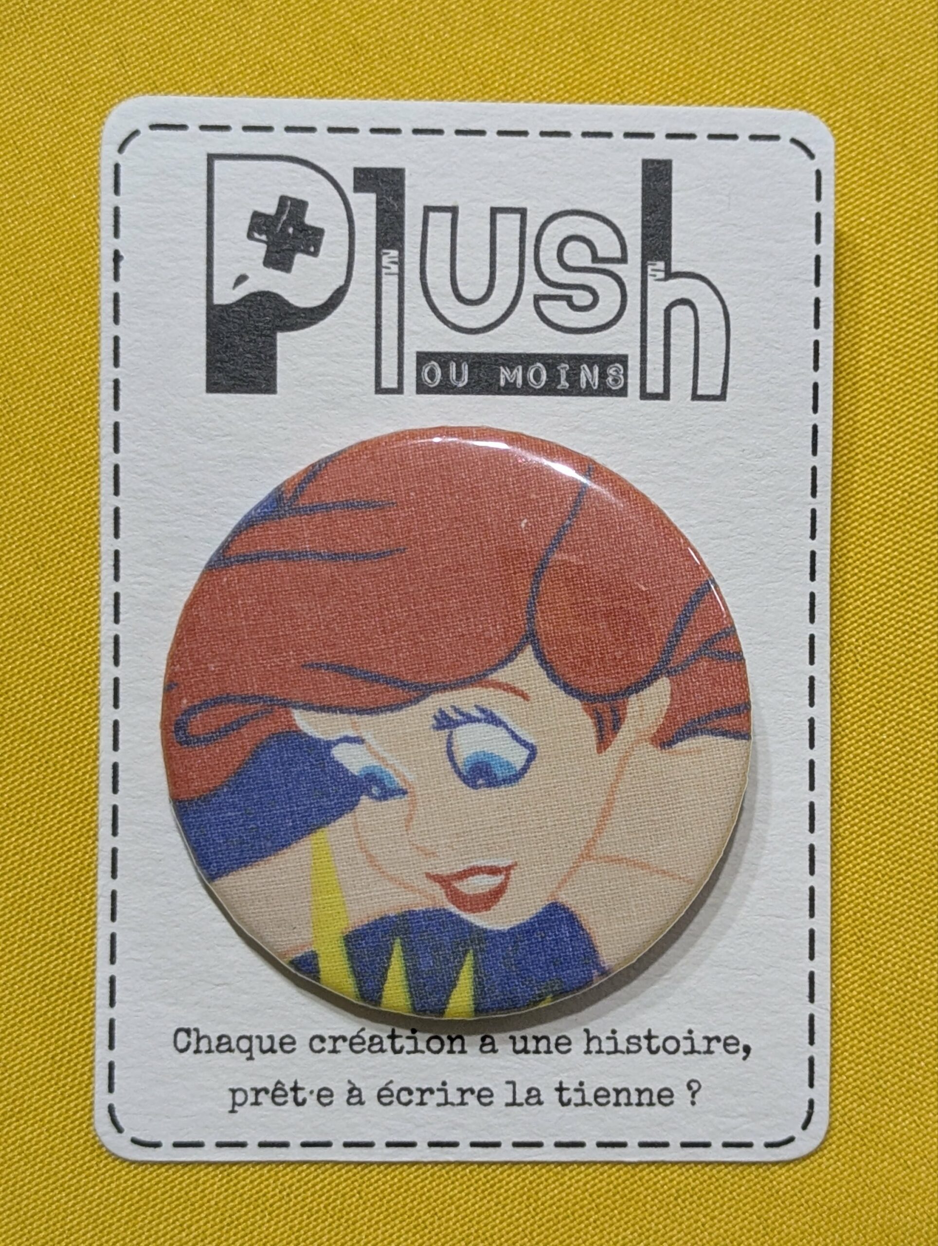 Badge "Partir là-bas"