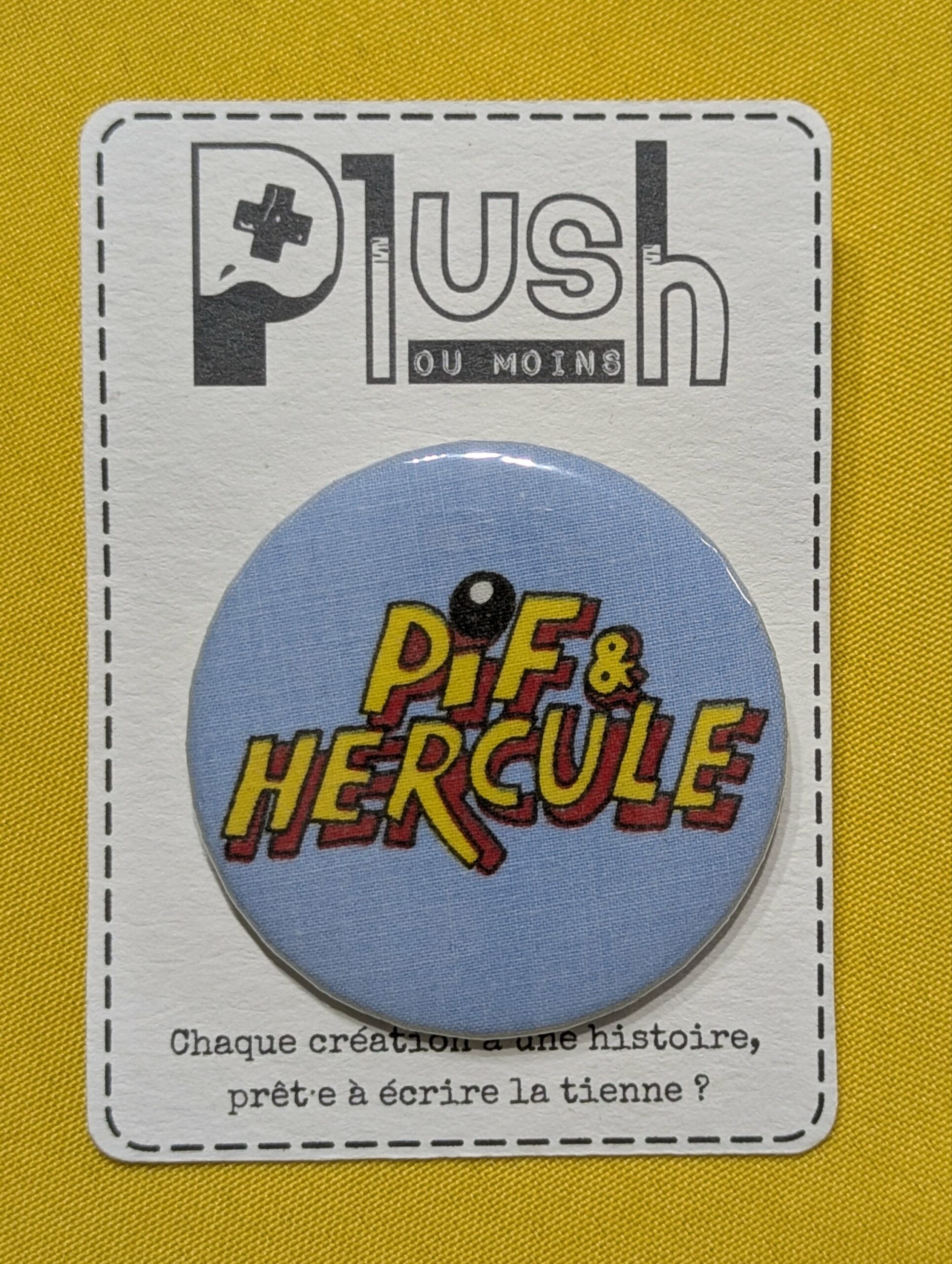 Badge "Deux drôles de rigolos"