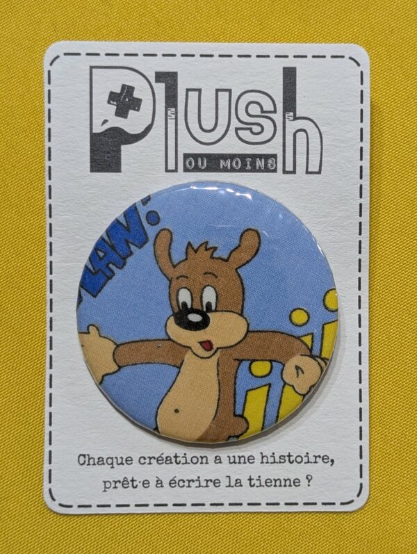 Badge "Deux drôles de rigolos"