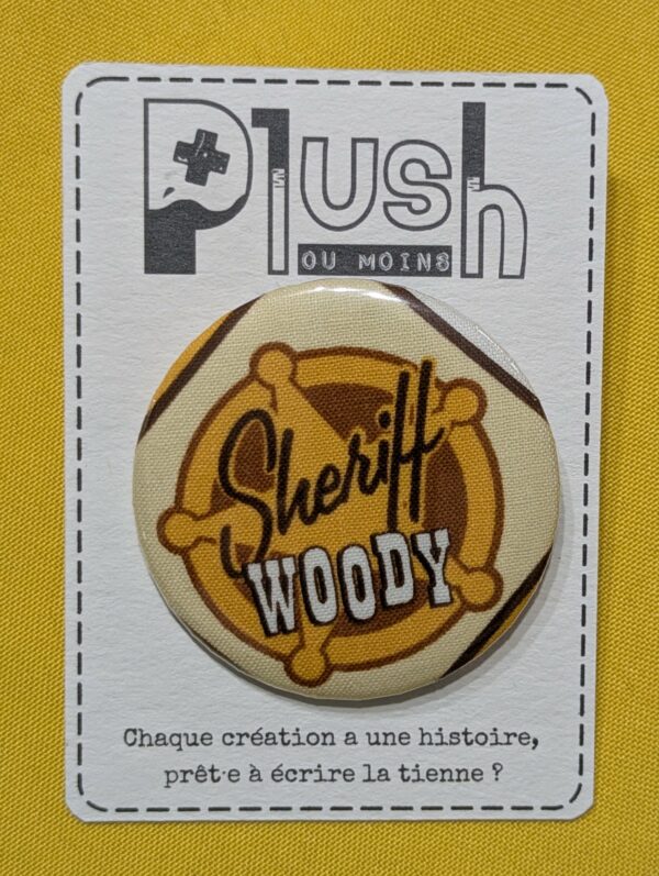 Badge "Vers l'infini et au-delà"