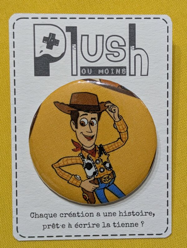 Badge "Vers l'infini et au-delà"