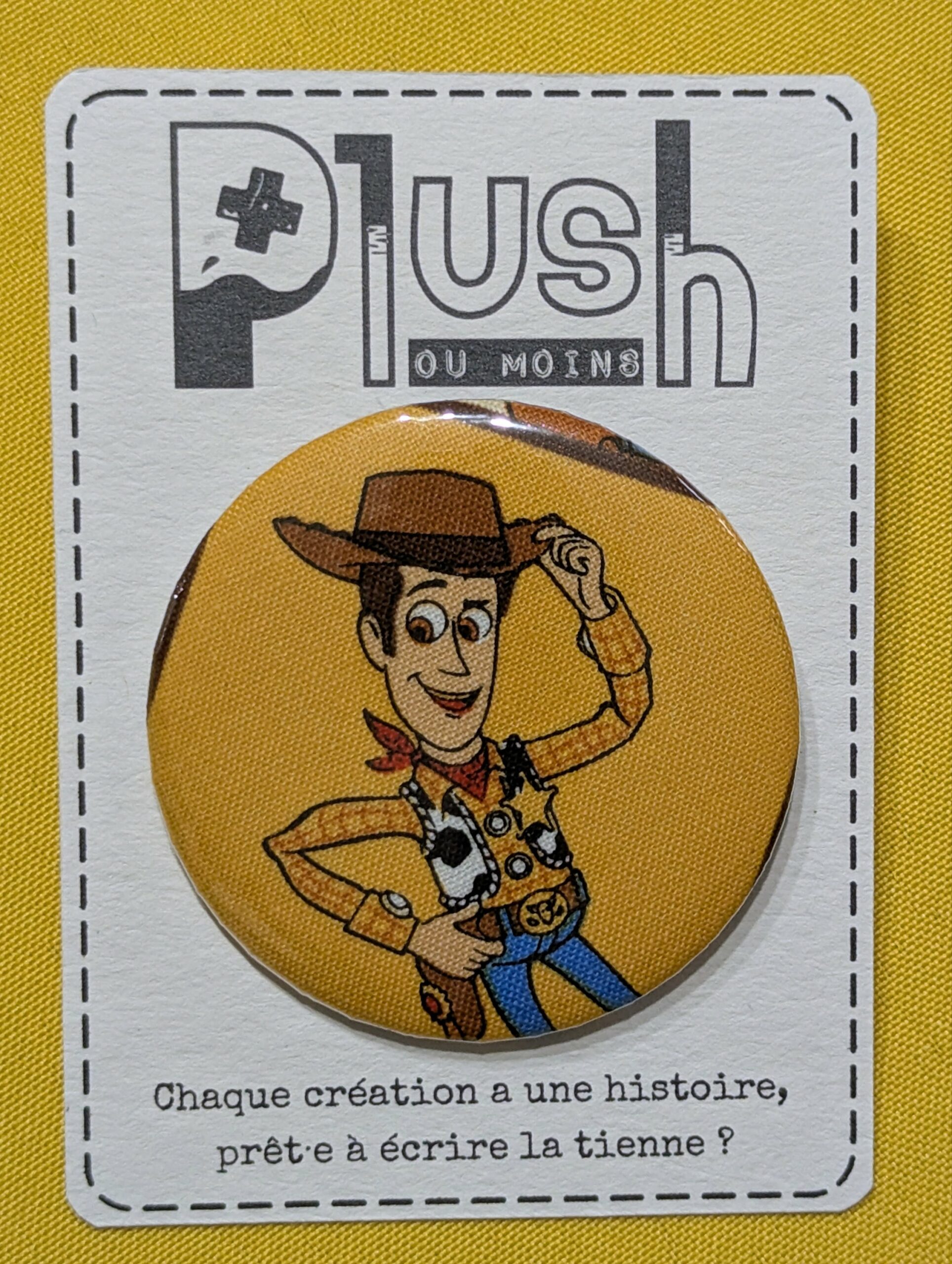 Badge "Vers l'infini et au-delà"