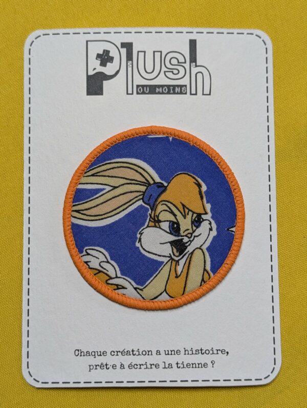 Patch thermocollant "rond" "Toon squad"