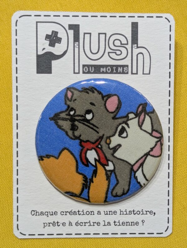 Badge "Deviens un cat"