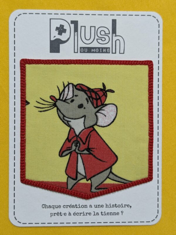 Patch thermocollant "effet poche" "Deviens un cat"