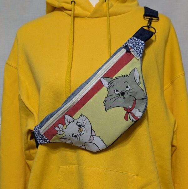 Sac banane "Devenir un cat"