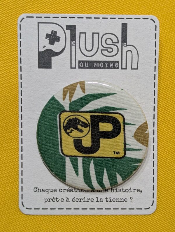 Badge - "N'allez pas dans les hautes herbes!"