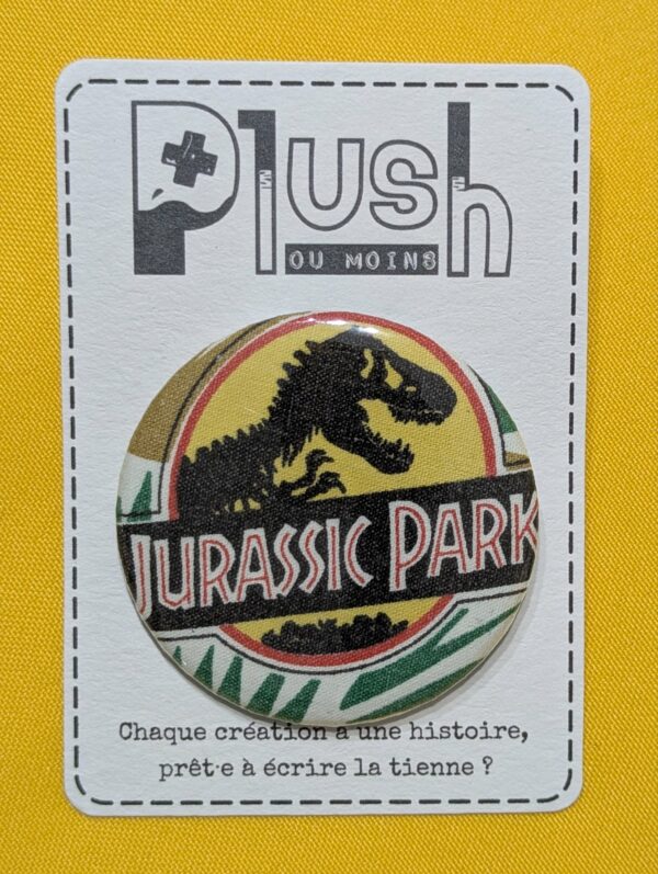 Badge - "N'allez pas dans les hautes herbes!"