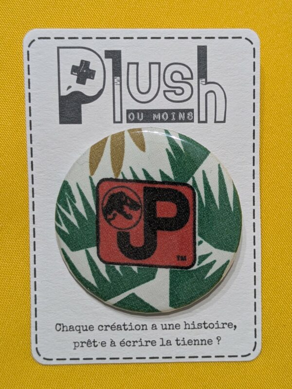 Badge - "N'allez pas dans les hautes herbes!"