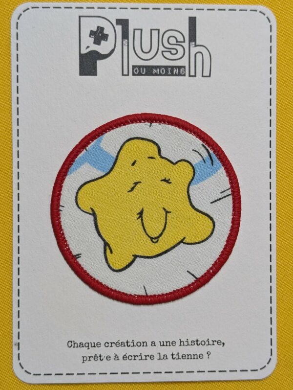 Patch thermocollant "rond" - "Calinours"