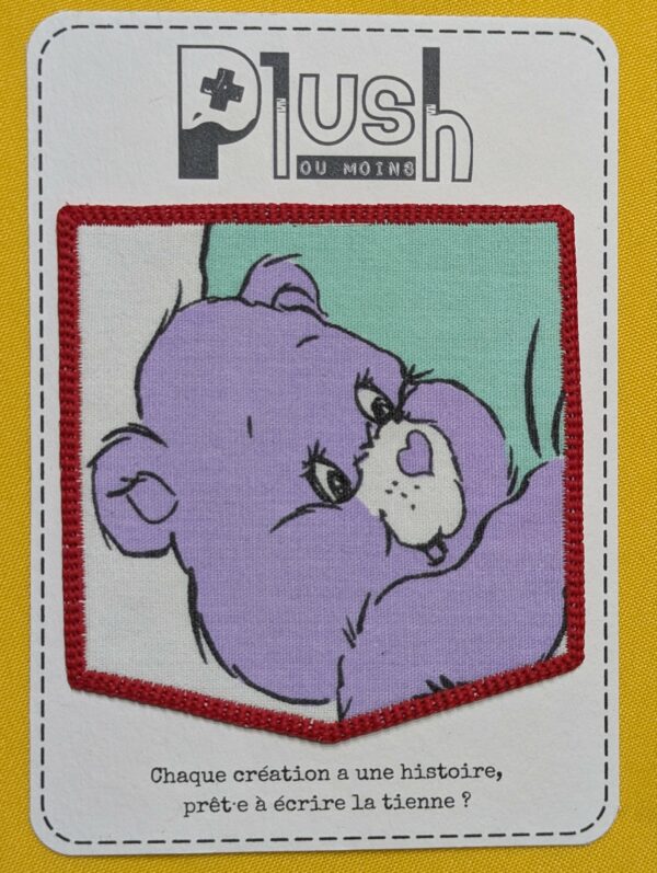 Patch thermocollant "effet poche" - "Calinours"