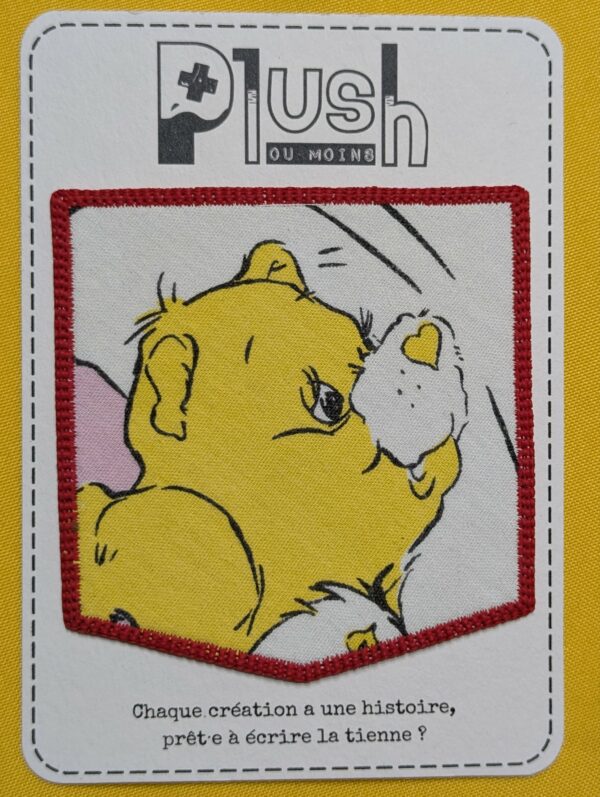 Patch thermocollant "effet poche" - "Calinours"