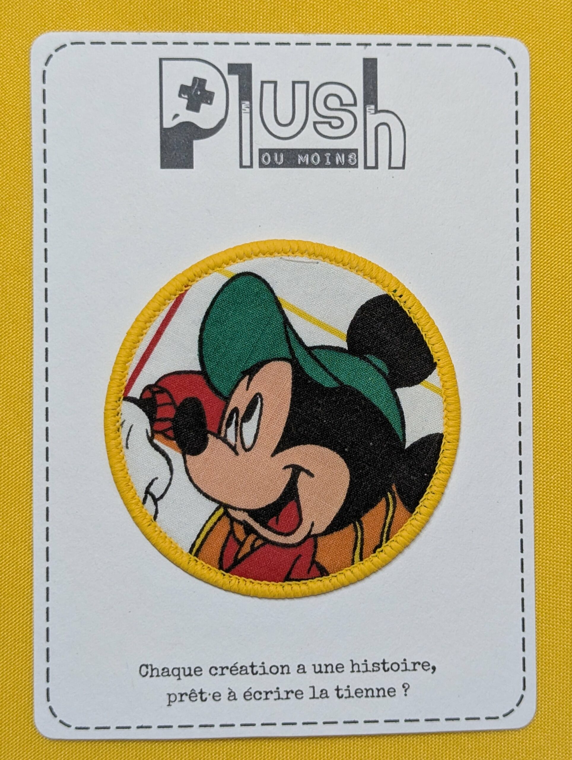 Patch thermocollant "rond" - Casquette & Baskets