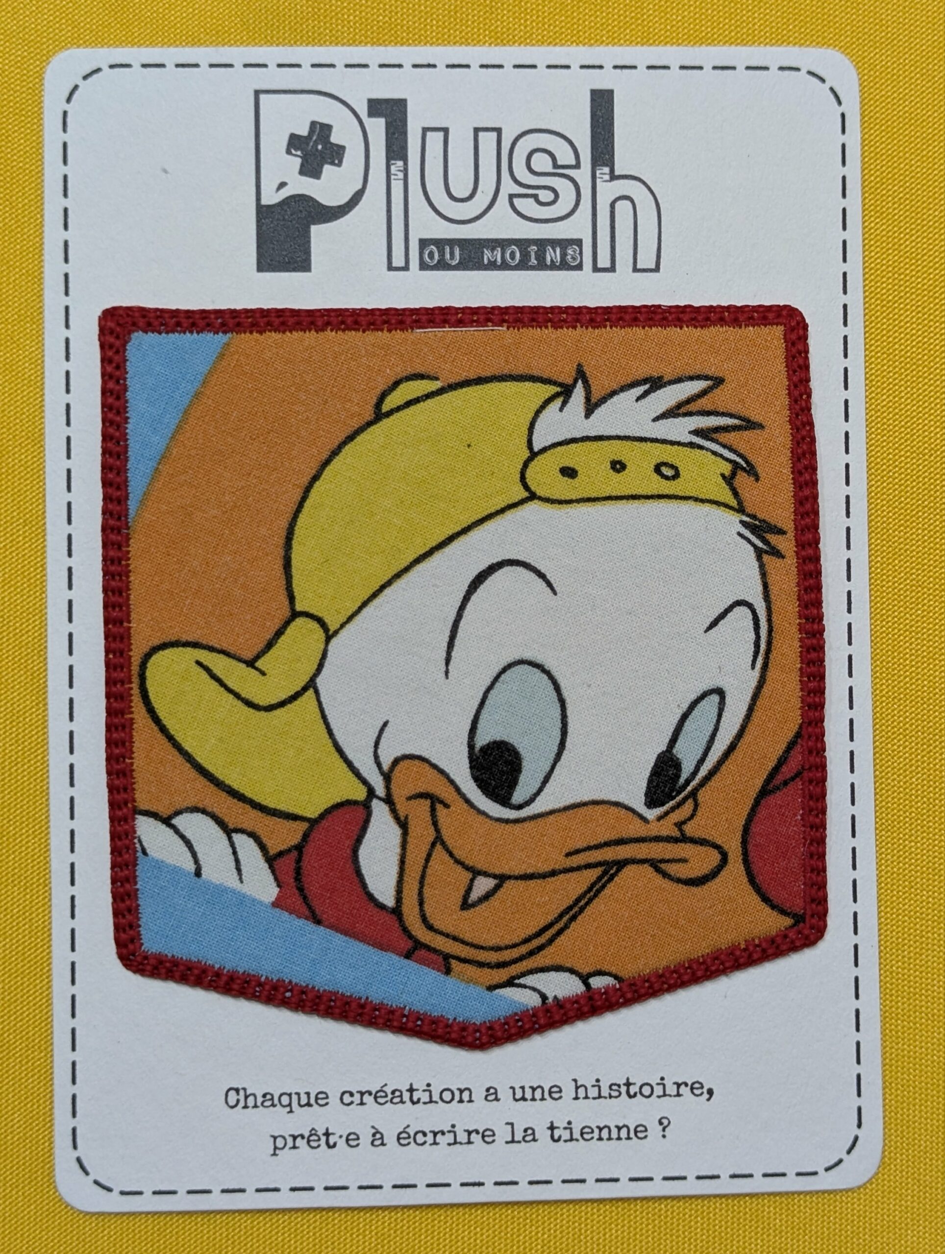 Patch thermocollant "effet poche" - "Les Inoubliables"