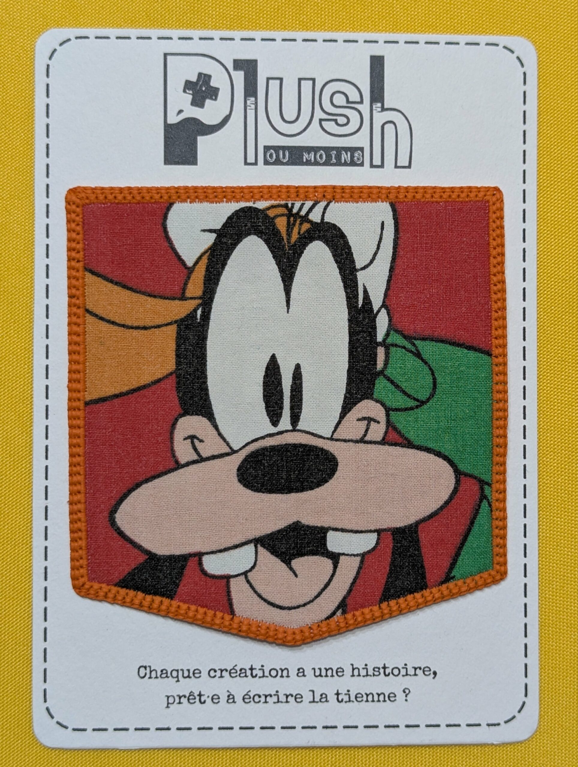 Patch thermocollant "effet poche" - "Les Inoubliables"