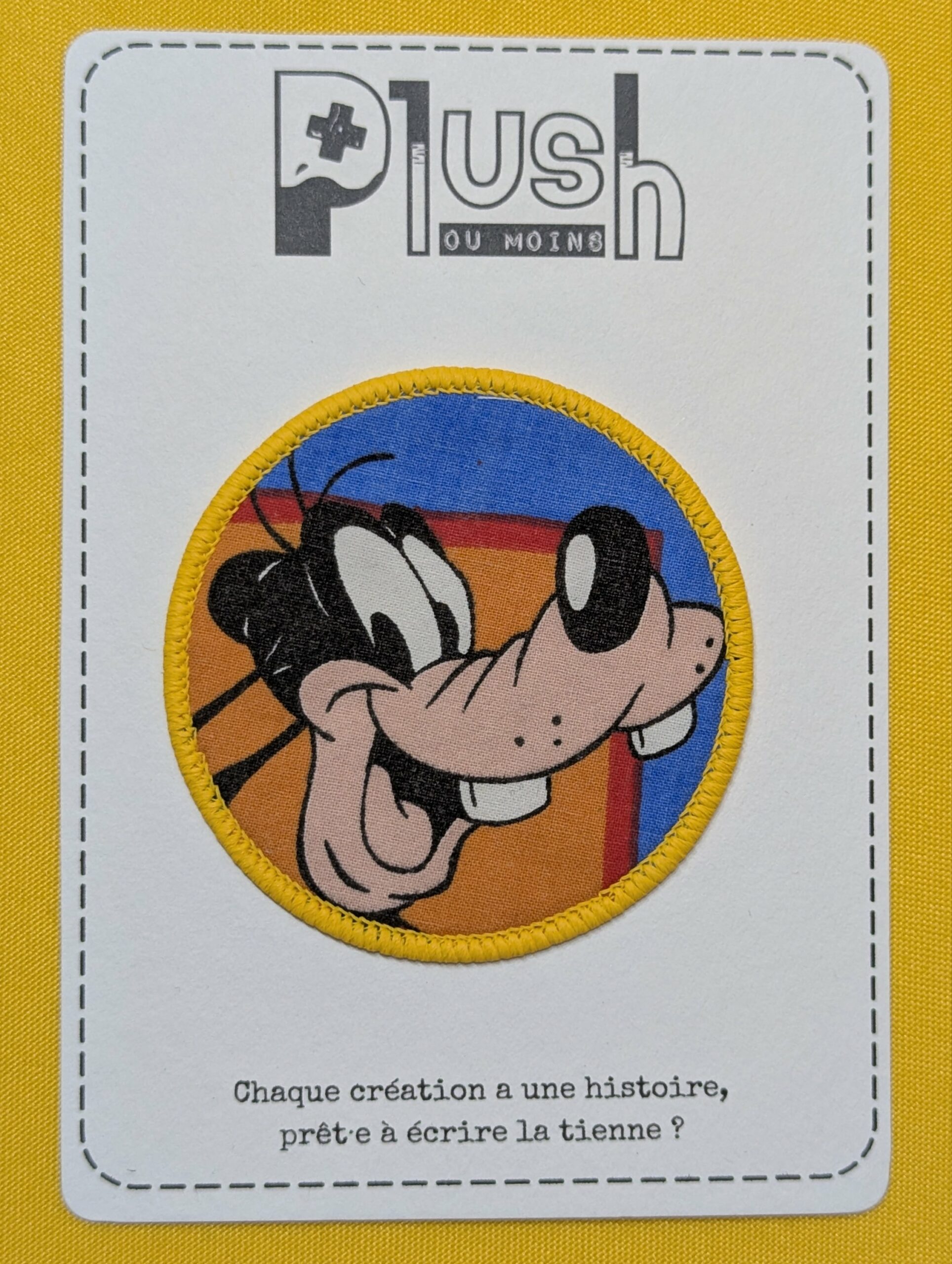 Patch thermocollant "rond" - "Les Inoubliables"