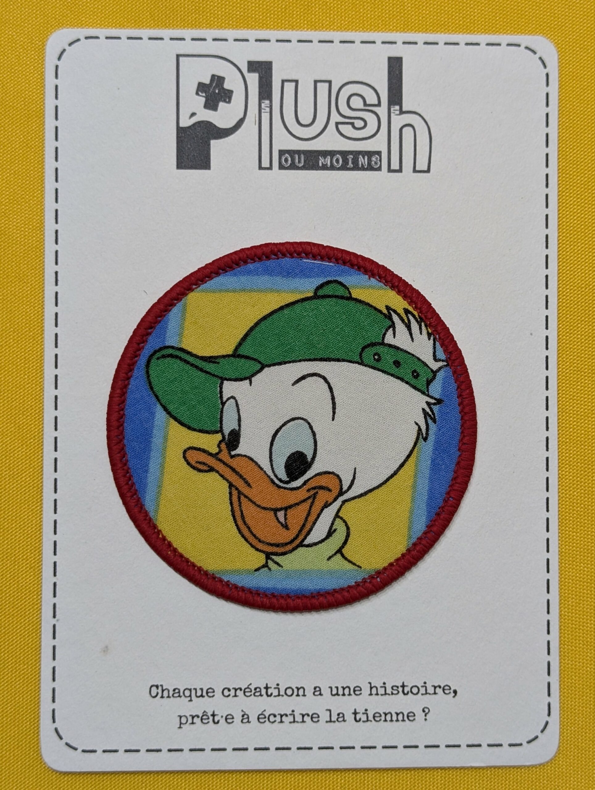 Patch thermocollant "rond" - "Les Inoubliables"