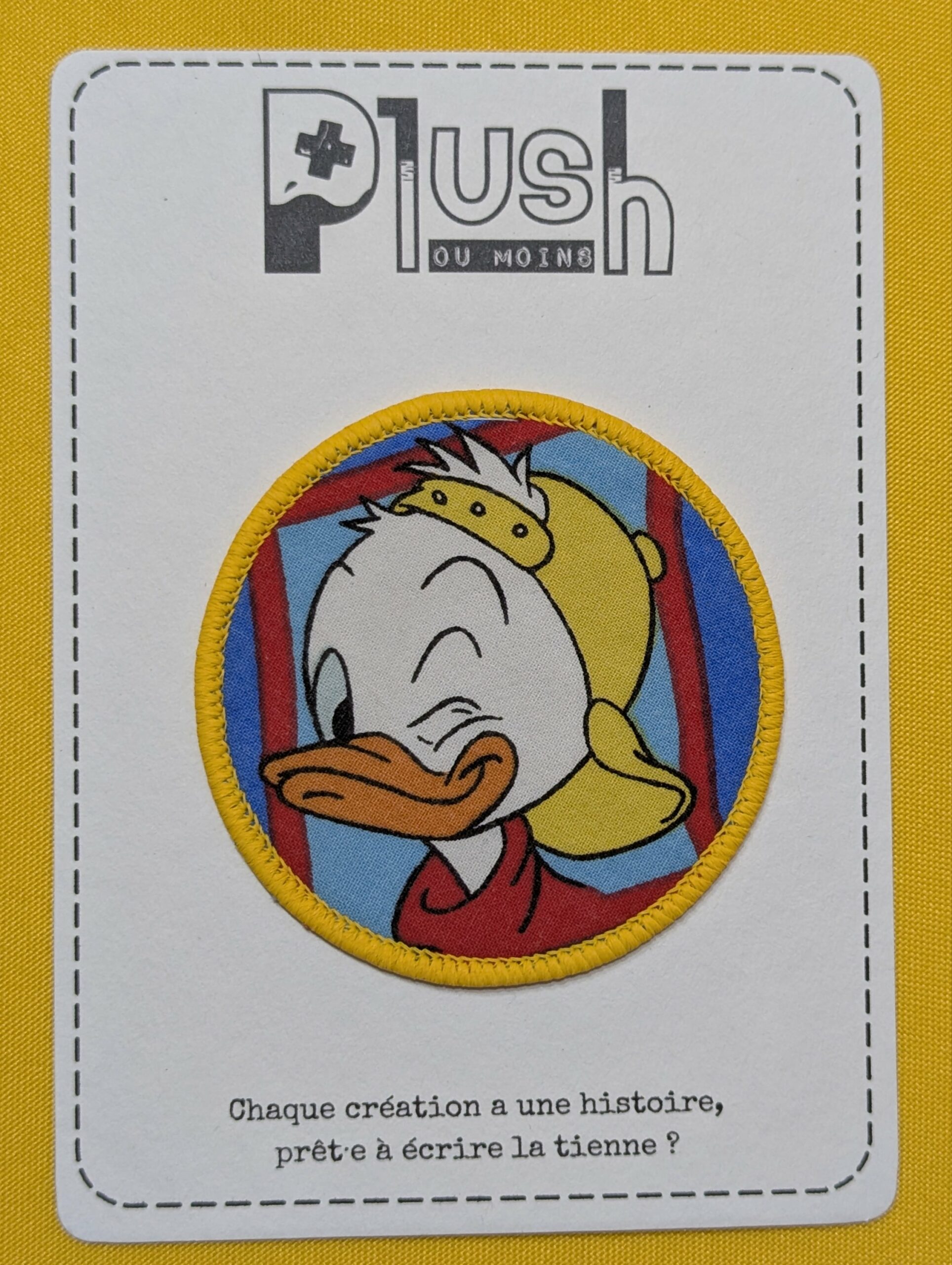 Patch thermocollant "rond" - "Les Inoubliables"