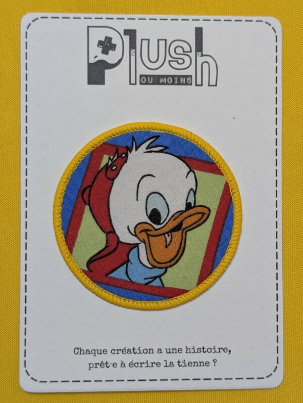 Patch thermocollant "rond" - "Les Inoubliables"