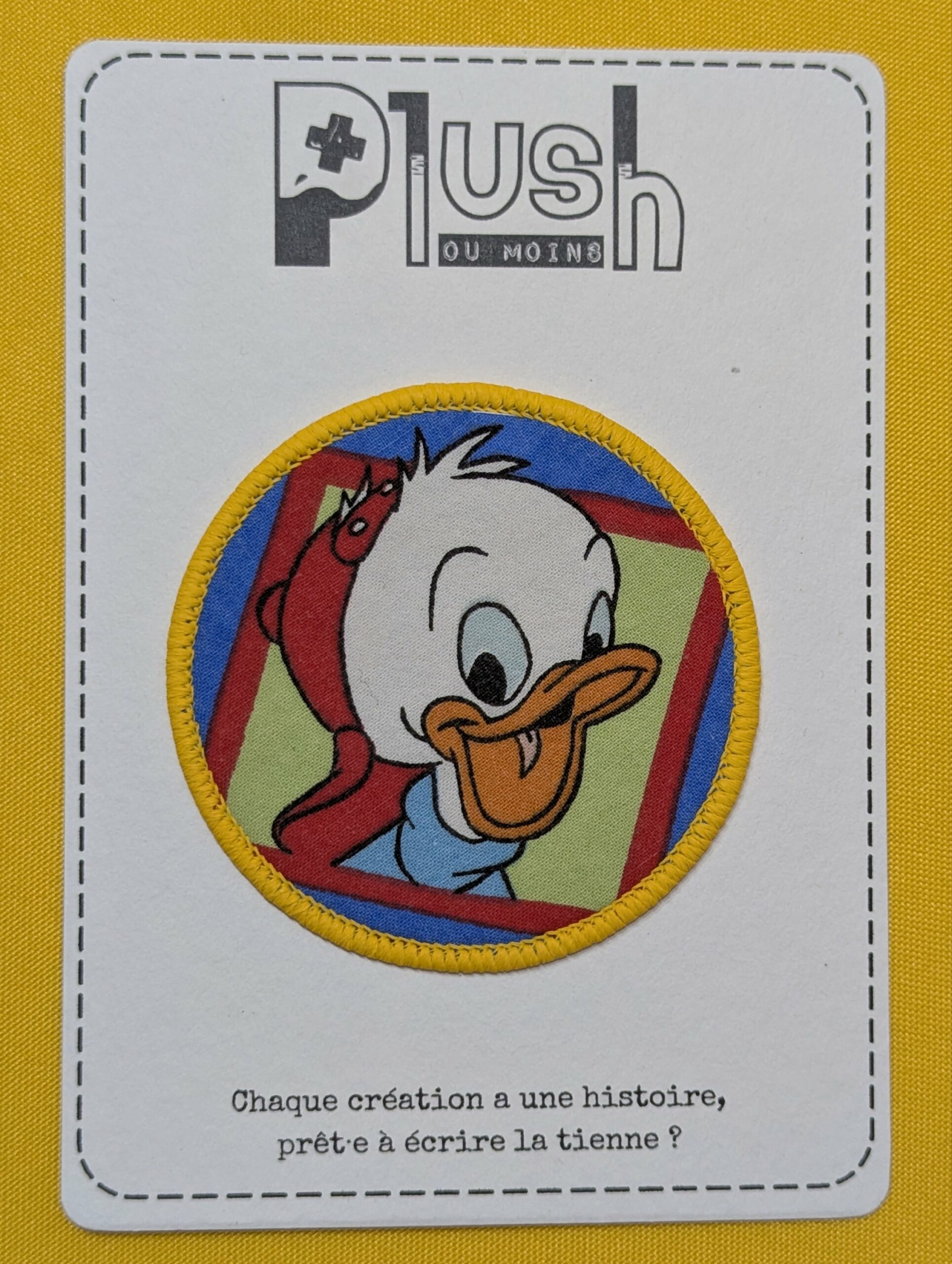 Patch thermocollant "rond" - "Les Inoubliables"