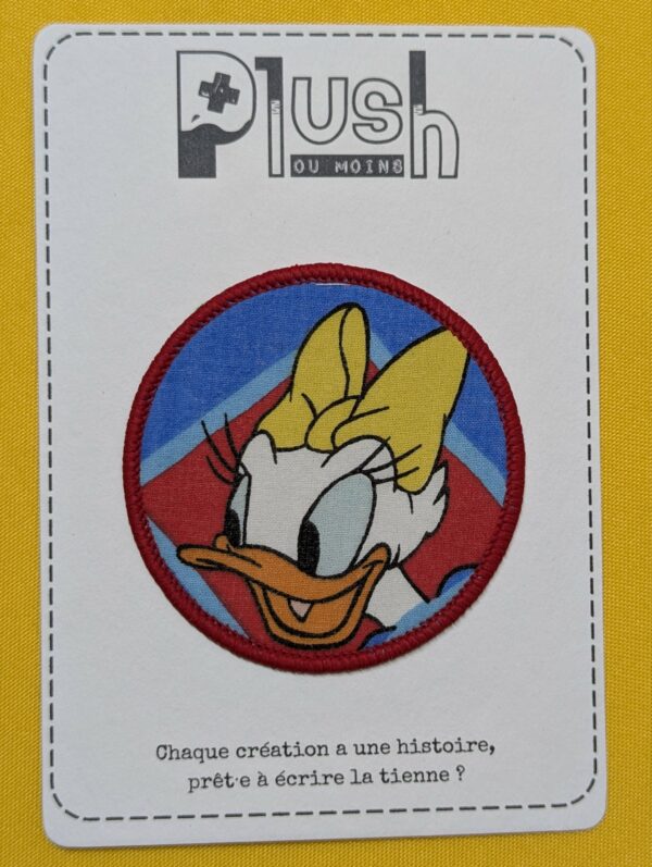 Patch thermocollant "rond" - "Les Inoubliables"